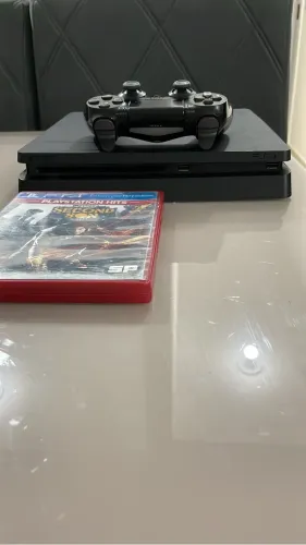 PlayStation 4 Slim + Controle DualShock 4 + Jogo Infamous Second Son, gta v