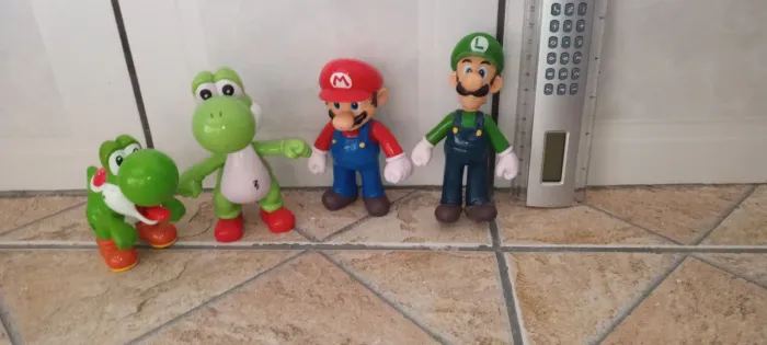 Bonecos super Mario Bros 
