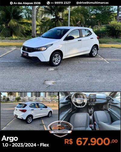Fiat Argo 1.0 6V Flex. 2024