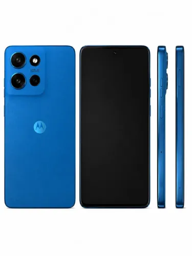 Smartphone Moto G75 5g 256gb Vegan Leather Cor Azul Motorola