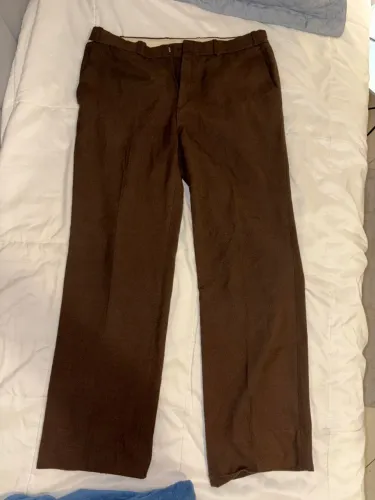 Calça marrom Alfaiataria