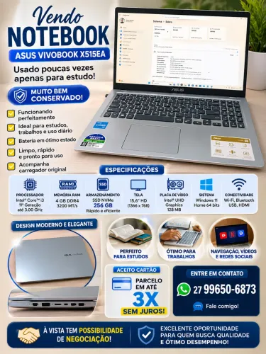 Notebook Asus 
