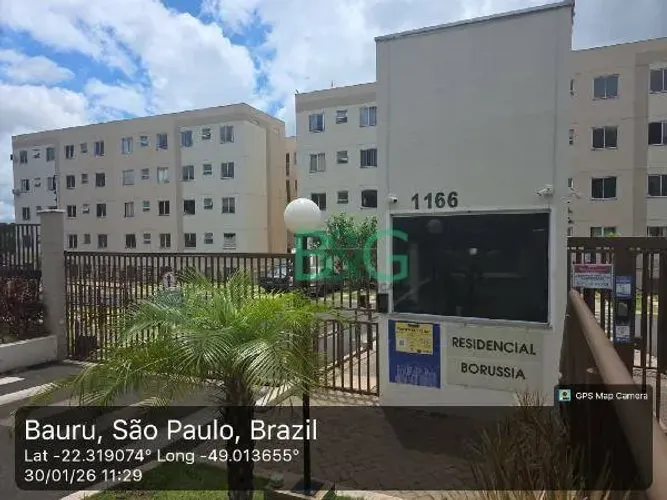 Apartamento com 2 dormitórios à venda, 39 m² por R$ 96.296,62 - Jardim Country Club - Baur