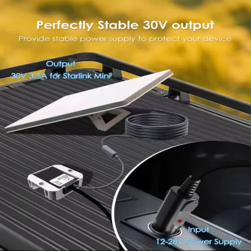 Conversor 12v para 48v starlink mini regulador de tensão