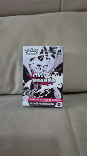 Combo de pacotes Fogo Branco Pokemon TCG LACRADO