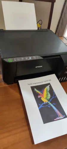 Impressora tanque de tinta funcionando Epson L3250