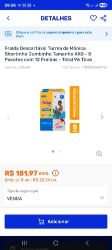 Compre fraldas para a sua loja