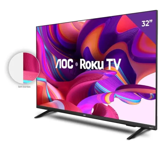 Smart TV LED 32'' HD AOC