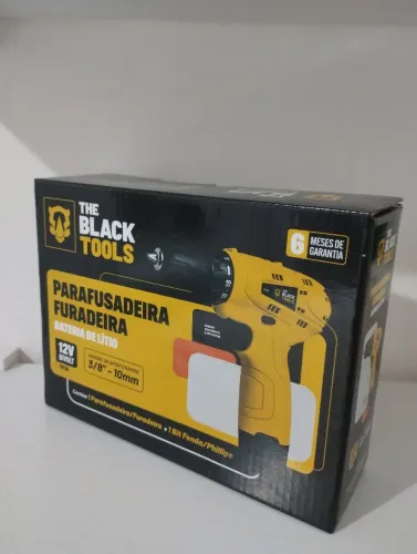 Furadeira e parafusadeira THE BLACK TOOLS