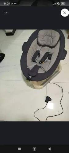 Cadeira de balanço elétrica para bebê
