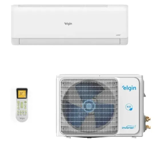 [LACRADO] Ar-Condicionado Split HW Inverter Elgin Eco III WiFi 9.000 BTUs R-32, Frio, 220V