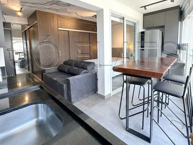 Residencial Summit Pinheiros disponível para venda com 34m², 01 dormitório e 01 vaga de ga