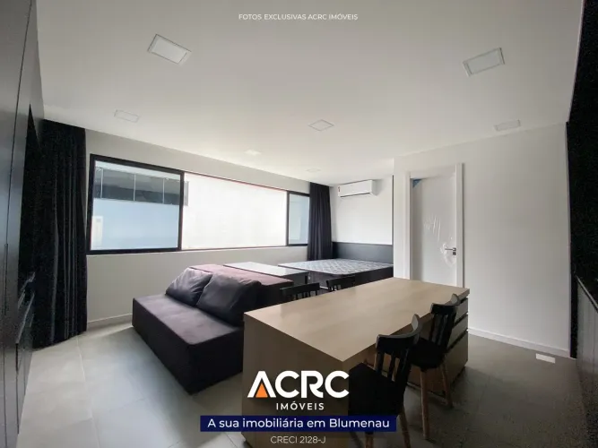 ACRC Imóveis - AP10832 - Loft para Locação no Bairro Itoupava Seca em Blumenau