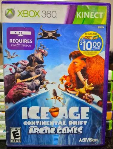 Jogo Ice Age: Continental Drift - Arctic Games' para Xbox 360 original
