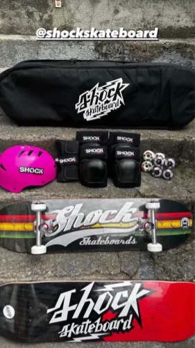 Kit completo de skate 699.00 Shockskateboard