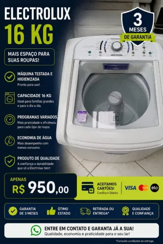 Máquina de lavar