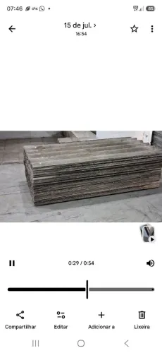 Telhas Eternite usadas