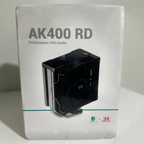 Air Cooler Deepcool Ak400 Rd Redragon Preto Intel E Amd Lacrado