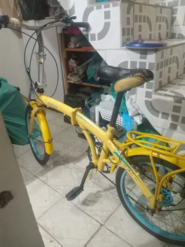 Bicicleta Pedalar Dobrável