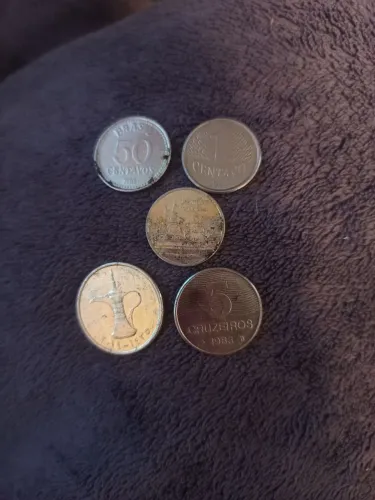 Moedas 1993 1994 1986