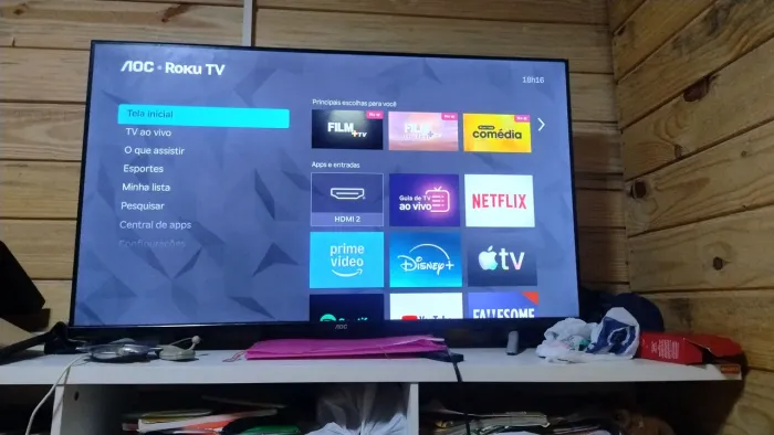 Tv aoc 43 polegadas smart