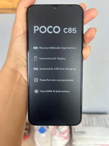 Celular poco c85 nunca usado 1250,00