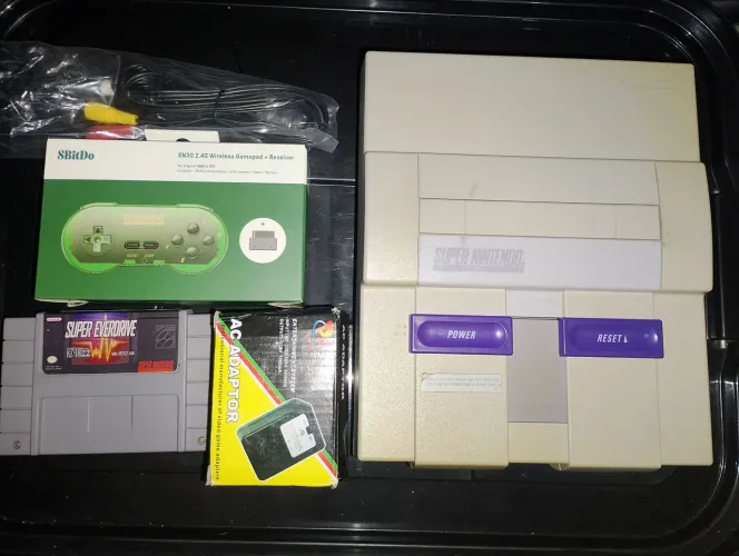 Super Nintendo Fat conservado