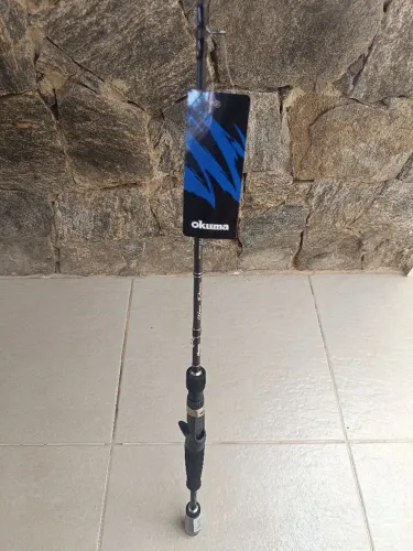 Vara de Pesca Okuma Wave Power Carretilha 8-17lb 1,74m Inteiriça