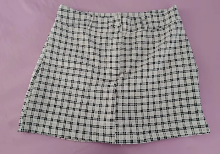 Short Saia Xadrez 