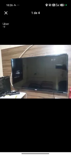 Tv smartv 32 polegadas sistema Roku 