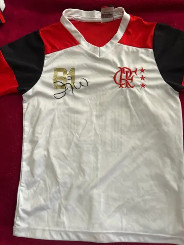 Camisa infantil do Flamengo retrô 