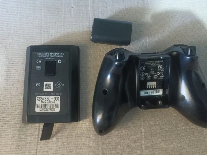 Controle Xbox 360+HD 250
