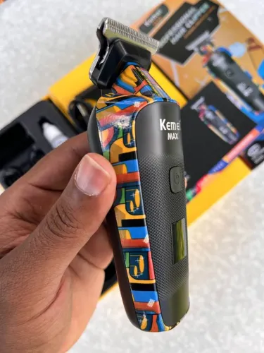 Máquina kemei  de cortar cabelo ( Novo )