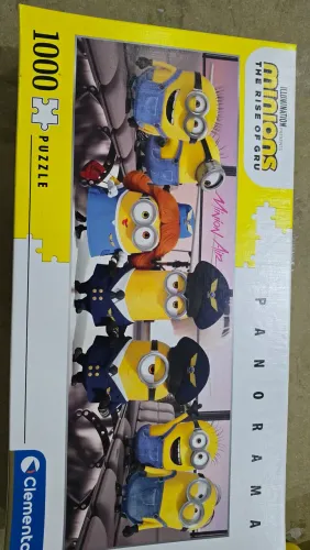 Quebra-cabeça 1000 peças Clementoni Minion Air importado 