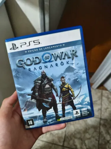 God Of war Ragnarok pouco tempo de uso