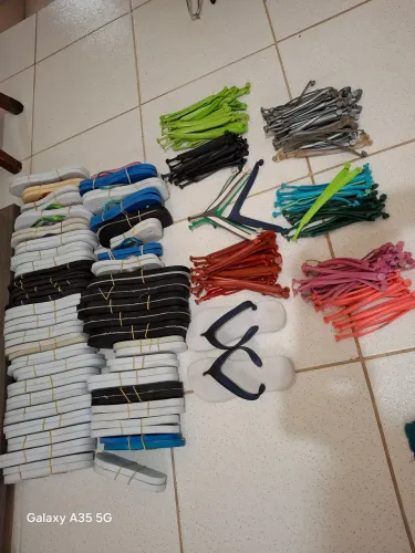 Chinelos para artesanato
