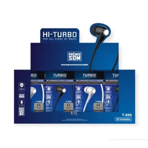Caixa de fones de ouvido Hi-Turbo T-688