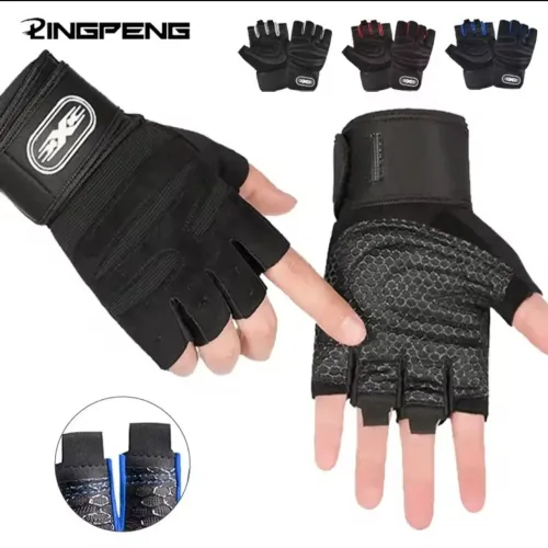 Luvas de ciclismo com pegada antiderrapante