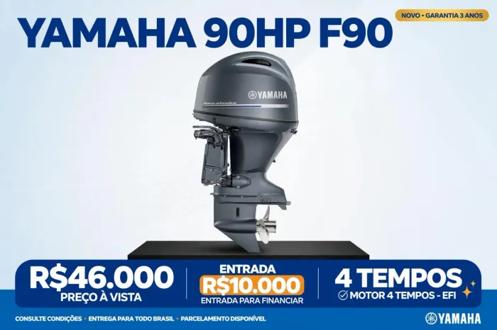 Motor Yamaha 90HP - F90