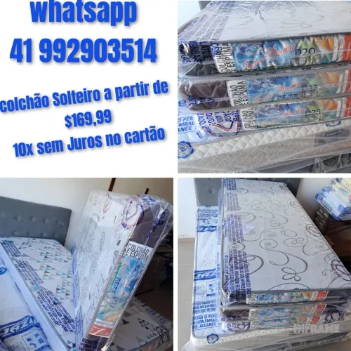 Colchão solteiro 78 e 88 novo # 10x sem juros no cartão