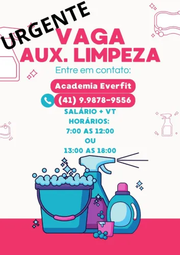 Limpeza Academia 