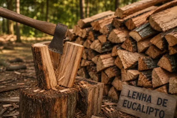 Venda de Lenha de Eucalipto - Entregamos na Sua Casa