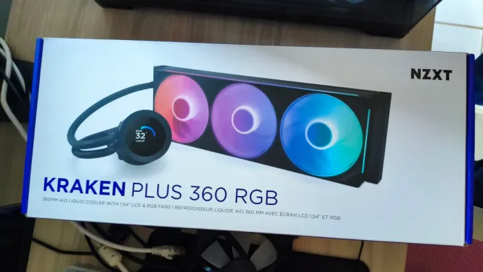 Water cooler nzxt Kraken plus 360mm