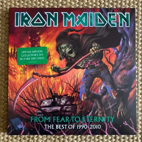 3 X LP Iron Maiden - From Fear To Eternity - The Best Of 1990-2010 vinil picture disc