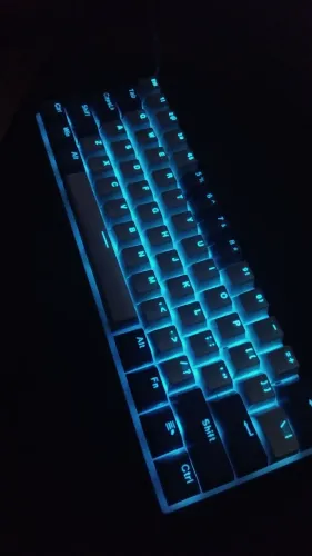 Teclado Mecânico Gamer Machenike k500 b61 mini
