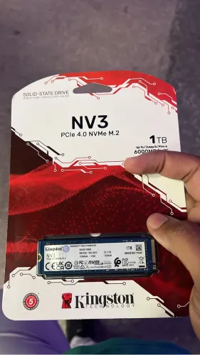 SSD KINGSTON NV3 1TB - PCIe 4.0 NVMe M.2