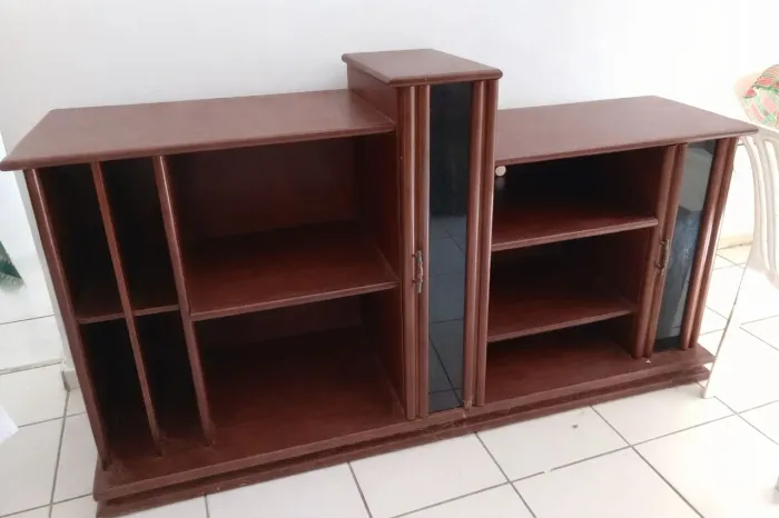 Hack retrô para sala ou quarto madeira legítima 