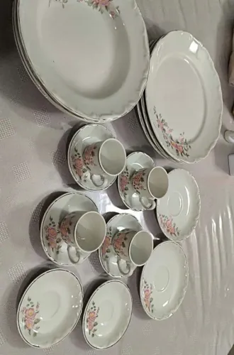Jogo de porcelana Schmidt antigo