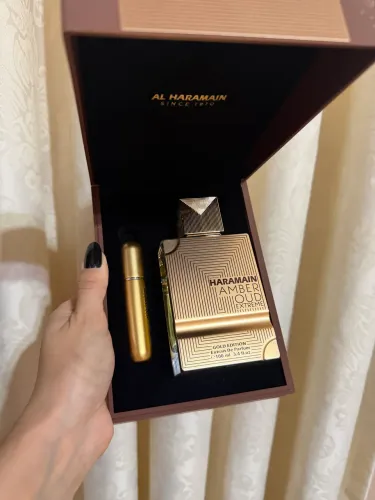 Perfume Haramain Amber Oud Extreme Gold Edition Extrait de Parfum 95ml