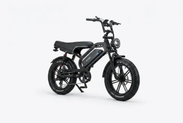 Bicicleta Elétrica Inow V40 Pro 1000W NOVA Banco Preto e Marrom